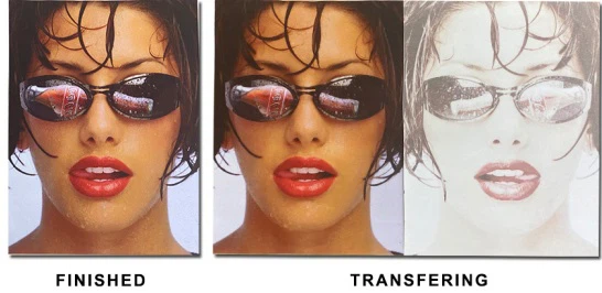 Process of Sticky Sublimation Paper Process of Sticky Sublimation Paper